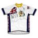 British Antarctic Flag Short Sleeve Cycling Jersey for Women - Size 2XL