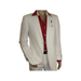 Adolfo Men s Linen Suit summer suit Breathable and comfortable C500 White