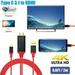 USB Type C to HDMI Cable USB C to HDMI Cable for Home Office 1080P HD HDTV Mirroring & Charging Cable for All Android Smartphones