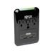 Protect It Surge Protector 3 Outlets/2 USB Direct Plug-In 540 J Black