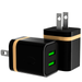 USB Wall Charger Cube Charger 2 Port Charging Box 2-Pack 2.1A/5V Home Travel Charger Plug USB Power Adapter Charging Station Base for iPhone 11 Pro Max XR XS X 8 7 6 6S Plus 5S 5 iPad iPod Samsung