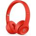 Restored Beats by Dr. Dre Solo3 Bluetooth On-Ear Headphones Red MX472LL/A [Refurbished]