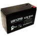 Compatible Alton Tol 2 MARK MARK 2 Battery - Replacement UB1290 Universal Sealed Lead Acid Battery (12V 9Ah 9000mAh F1 Terminal AGM SLA) - Includes TWO F1 to F2 Terminal Adapters