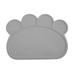 yuehao pet supplies silicone pet feeding mat non slip pet food placemat for dog cat grey