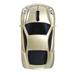 SHARE SUNSHINE 2.4G Wireless Mice Cool Car Shape Computer Mouse for Laptop-Gold