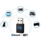 Mini Wireless USB Adapter 150Mbps WiFi Bluetooth-Compatible 4.0 2 In 1 Receiver For Computer PC