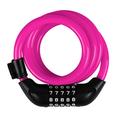 Bicycle lock electric vehicle five-digit password lock mountain bike bar wire ring lock anti-theft riding equipment- Bicycle Chain Flexible Steel Security Cable Lock