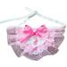 HEVIRGO Pet Saliva Bib Skin-friendly Wear Resistant Lace Breathable Dog Bandanas Pet Supplies for Puppy Shop Pink Lace