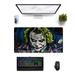 Large Gaming Mouse Pad Extended Mouse Pad Non-Slip Rubber Base Computer Desk Pad Mouse Mat for Laptop Desktop Office Home PC Gamerï¼ŒJOKER Pattern Mouse Padï¼Œ23.62*11.81 inch