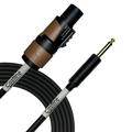 25 Castline Gold 1/4 TS to 2 pole Neutrik SpeakON Speaker Cable Mogami 3082