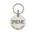Anavia Stainless Steel Double Sided Round Name - Phone Number Engraved Dog & Cat ID Tag Silver L