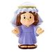 Replacement Figure for Fisher-Price Little People Nativity Set - DPX53 ~ Replacement Figure of Mary Dressed in Blue