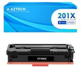 201X 201A Compatible Toner Cartridge for HP 201X CF400X Color Laserjet Pro MFP M277dw M252dw M277c6 M277 M252 Printer Ink (Black 1-Pack)