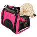 Soft-faced pet travel tote bag compatible under the seat very suitable for small cats and small dogs small size