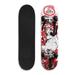 Rude Boyz Skateboard Complete 24 Inch Mini Cruiser with Aluminum Trucks for Kids