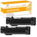 Toner H-Party 2-Pack Compatible Toner Cartridge for Xerox 106R03480 106R03477 106R03479 106R03478 Phaser 6510N WorkCentre 6515N Printer (2*Black)