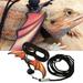 Visland Adjustable Lizard Leash Bearded Dragon Harness Faux Leather Wings Safety Walking Leash Small Animal Clothes