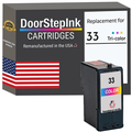 DoorStepInk Ink Cartridge for Lexmark #33 Tri-Color