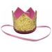 Angmile Pet Cone Paper Hat and Dog Birthday Crown Hat Pet Party Hat Adjustable Colorful Cap Suitable for Cat and Dog Birthday Party Various Festivals Puppy Party Accessories