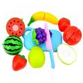 SYNPOS Cutting Toys Kitchen Toy Cutting Fruits Vegetables Pretend Food Playset Early Development Learning Toy Gifts for Toddlers Kids Boys Girls