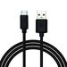 3 Ft Micro USB Data Sync Charger Fast Charging Cable for Blackberry Aurora Q10 Z10 DTEK50 Priv Leap Classic 9720 9310 (Curve) 9360 (Curve) 9810 (Torch 4G) (Black)