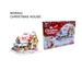 Ruziyoog 3d Three-dimensional Puzzle Christmas Gift Christmas House Children Assembling Diy Toys C