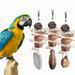 Meidiya Parrot Toy Bite Resistant Natural Materials Anti-fade Lightweight Grinding Claw Mouth Stable Pet Parrot Chew Molar Toy Pet Supplies