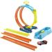 Hot Wheels Track Builder Unlimited Split Loop Pack With 1 Car Gift for Kids 6 to 12 Years Old