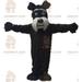 BIGGYMONKEYâ„¢ mascot costume black and gray terrier hairy dog costume