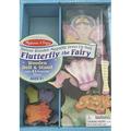 Melissa & Doug Deluxe Wooden Flutterfly the Fairy Magnetic Dress-Up Doll Ages 3