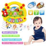 POINTERTECK Baby Musical Toys Electronic Kids Musical Instruments Keyboard Piano Set Learning Light Up Toy for Toddlers Infant Early Educational Development Music Toys for Babies