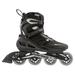 Rollerblade Zetrablade Mens Adult Fitness Inline Skate Size 10 Black Silver