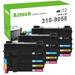 A AZTECH 12-Pack Compatible Toner Cartridge for Dell 310-9058 Color Laser Printer1320 1320C 1320CN (3*Black 3*Cyan 3*Magenta 3*Yellow)