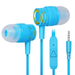 UrbanX R2 Wired in-Ear Headphones with Mic For ZTE Grand X Max 2 with Tangle-Free Cord Noise Isolating Earphones Deep Bass In Ear Bud Silicone Tips