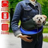 iMountek Pet Dog Sling Carrier Dog Sling with Net Bag for Carrier Dogs Cats Hands Free Pet Bag Dog Sling Backpack