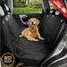 LELINTA Dog Car Seat Cover Pet Back Seat Protector Waterproof Scratchproof Nonslip Hammock for Cars Trucks and SUV