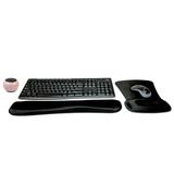 Logitech MK270 Wireless Keyboard & Mouse Combo Active Lifestyle Travel Home Office Must-Have Modern Bundle with Special Edition Mini Marble Portable Wireless Bluetooth Speaker Gel Wrist & Mouse Pad