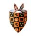 VIVI Halloween Dog Bandanas Triangle Dog Scarf Adjustable Holiday Pet Bandana Washable Pet Bib Scarf