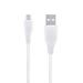 KONKIN BOO Compatible 5ft White Replacement for ATT Pantech Flex Pocket Renue Burst Ease Micro USB Data Charger Cable Cord