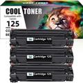 125 Toner Cartridge Compatible for Canon 125 CGR125 Cartridge 125 Toner used for Color ImageClass MF3010 LBP6000 LBP6030w Printer Ink 3484B001 Black 3-Pack