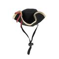 Funny Pet Hat Headpiece Fancy Headgear Costume Accessories Photo Props for Cat Dog Puppy (Pirate)