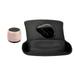 Fashionit U Speakers Bluetooth Micro Speaker Travel Home Office Bundle with Black Wireless Mouse X3000 G2 & Coordinating Gel Mouse Pad for Modern Workspace