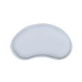 Dcenta Ergonomic Wrist Rest Soft Memory Foam Wrist Pad Portable -slip Wrist Pad Wrist Support Grey