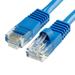 Cmple - Cat5e Ethernet Patch Cord Cat5e Cable RJ45 Internet Network Cord UTP LAN Wire Ethernet Cat5e Cable for Consoles Modem Router TV - 1.5 Feet Blue