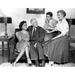 The Aldrich Family (From Left): Barbara Robbins House Jameson Henry Girard Mary Malone (Season 3) 1949-52 Poster Print (8 x 10)