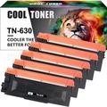 Cool Toner Compatible Toner Replacement for Brother TN-630 with HL-L2380DW HL-L2320D HL-L2300D HL-L2340DW HL-L2305W DCP-L2540DW Printer (Black 5-Pack)