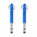 YUEHAO Pet Supplies 2 Pcs Dog Whistle Professional Dog Training Whistle To Stop Barking Adjustable Blue