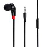 Premium Flat Wired Headset MONO Handsfree Earphone Mic for AT&T iPhone 6S - Verizon iPhone 6S - T-Mobile iPhone 6S - AT&T iPhone 6 Plus - T-Mobile iPhone 6 Plus - Verizon iPhone 6 Plus