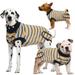 Kuoser Dog Onesie Surgical Recovery Suit for Dogs Cats Yellow S