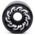 1PCS Skateboard Wheels 70mm 82A PU 70x51mm Professional Frosted Wheels for Longboard and Cruiser Black